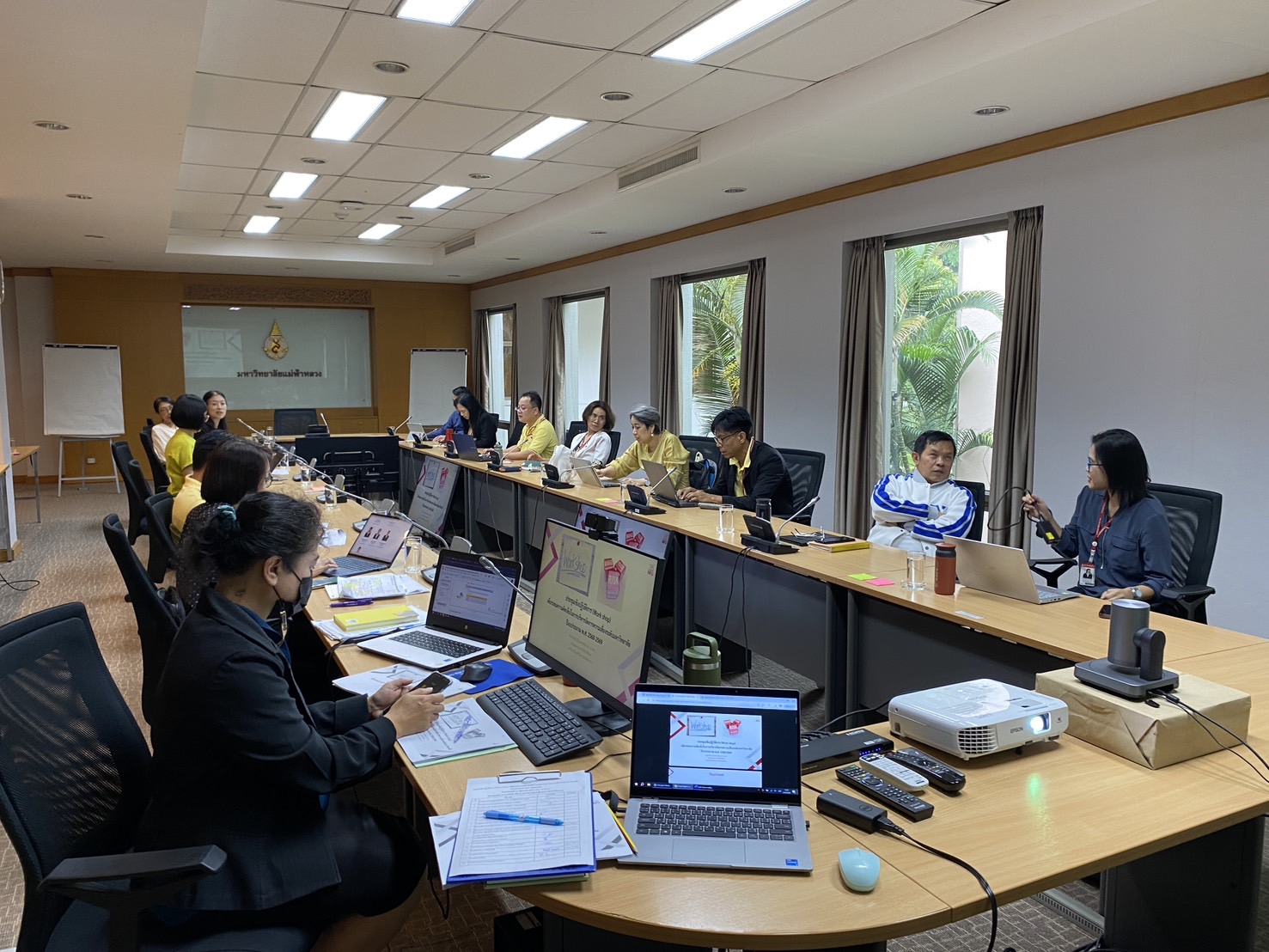  ประชุมเชิงปฏิบัติการ เพื่อจัดทำแผนบริหารความเสี่ยงระดับมหาวิทยาลัย ปี 69